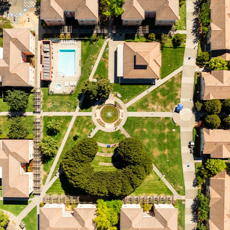 ssu dorms from above